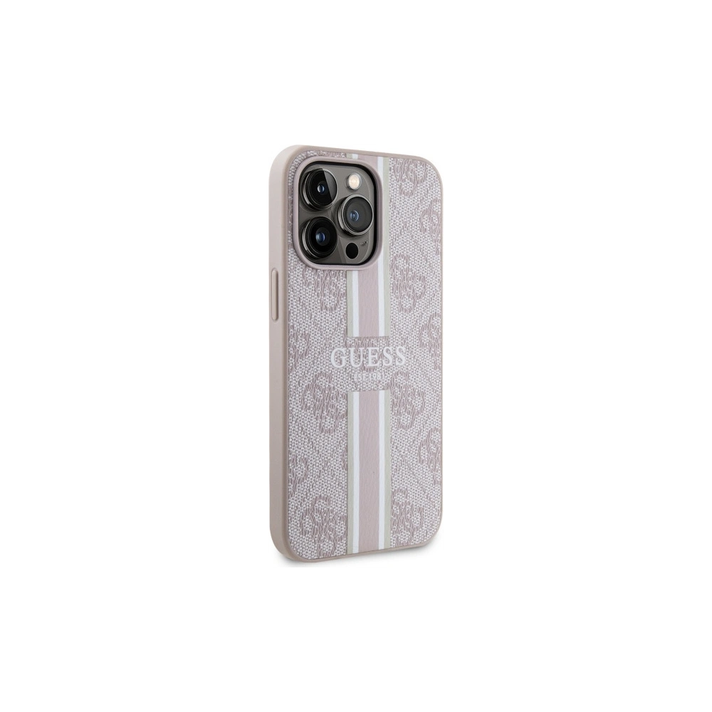 Hurtownia GSM - Etui Guess GUHMP13XP4RPSP Apple iPhone 13 Pro Max růžový/pink hardcase 4G Printed Stripes MagSafe - GUE2550 - {ean13} - Hurt
