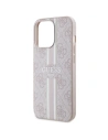 Wholesale Guess GUHMP13XP4RPSP Apple iPhone 13 Pro Max pink hardcase 4G Printed Stripes MagSafe - GUE2550 - {ean13} - Hurt