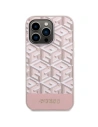 Wholesale Guess GUHMP14LHGCFSEP Apple iPhone 14 Pro pink hard case GCube Stripes MagSafe - GUE2552 - {ean13} - Hurt