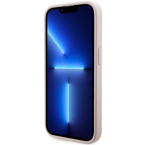 Etui Guess GUHMP14LHGCFSEP Apple iPhone 14 Pro różowy/pink hard case GCube Stripes MagSafe