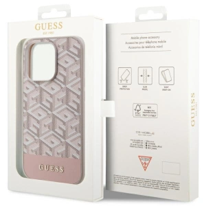 Hurtownia GSM - Etui Guess GUHMP14LHGCFSEP Apple iPhone 14 Pro roz/pink hard case GCube Stripes MagSafe - GUE2552 - {ean13} - Hurt