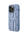 Hurtownia GSM - Etui Guess GUHMP14LP4RPSB Apple iPhone 14 Pro modrý/blue hardcase 4G Printed Stripes MagSafe - GUE2553 - {ean13} - Hurt
