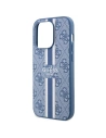 Hurtownia GSM - Etui Guess GUHMP14LP4RPSB Apple iPhone 14 Pro modrý/blue hardcase 4G Printed Stripes MagSafe - GUE2553 - {ean13} - Hurt