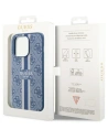 Wholesale Guess GUHMP14LP4RPSB Apple iPhone 14 Pro blue hardcase 4G Printed Stripes MagSafe - GUE2553 - {ean13} - Hurt