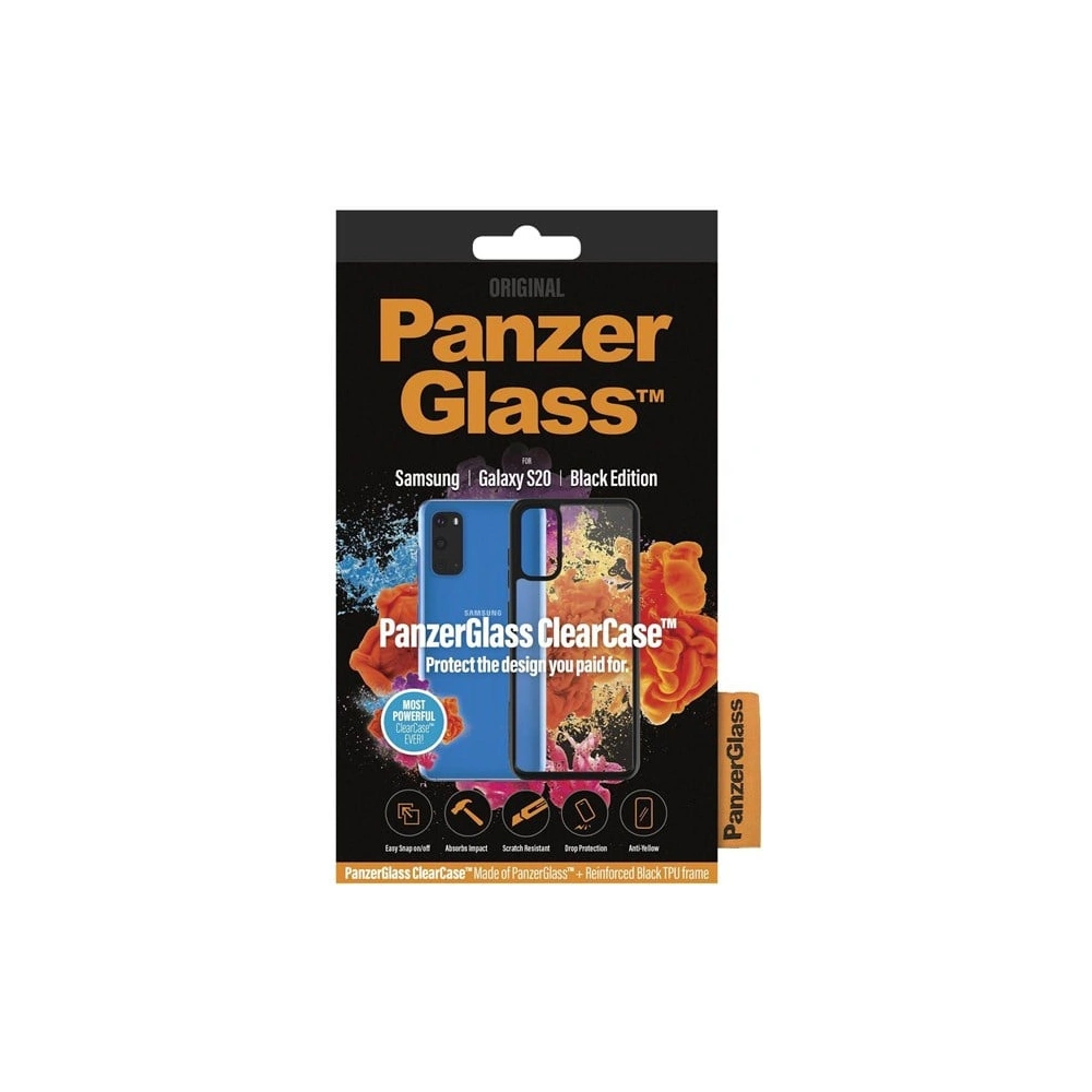 Hurtownia GSM - Etui PanzerGlass ClearCase Samsung Galaxy S20 černý/black - PZG403 - {ean13} - Hurt
