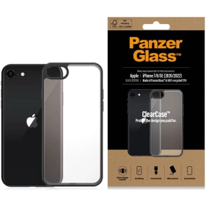 Hurtownia GSM - Etui PanzerGlass ClearCase Apple iPhone SE 2022/SE 2020/8/7 schwarz/black - PZG400 - {ean13} - Hurt