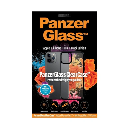 Etui PanzerGlass ClearCase Apple iPhone 11 Pro czarny/black