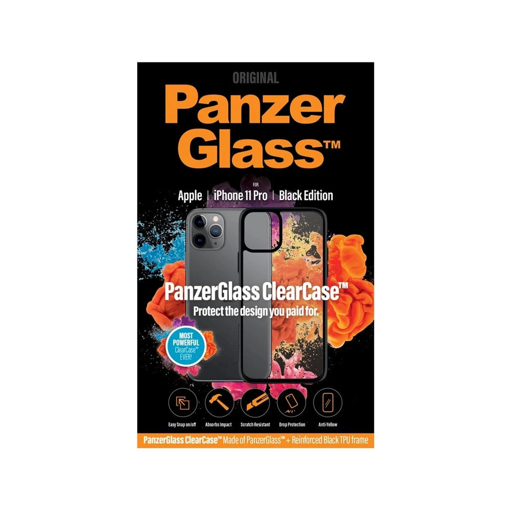 Hurtownia GSM - Etui PanzerGlass ClearCase Apple iPhone 11 Pro schwarz/black - PZG399 - {ean13} - Hurt