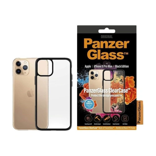 Etui PanzerGlass ClearCase Apple iPhone 11 Pro Max czarny/black