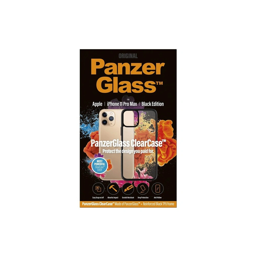Hurtownia GSM - Etui PanzerGlass ClearCase Apple iPhone 11 Pro Max schwarz/black - PZG398 - {ean13} - Hurt