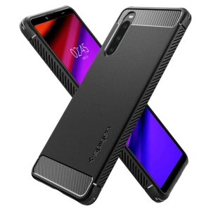 Wholesale Spigen Rugged Armor Sony Xperia 10 V Matte Black - SPN2865 - {ean13} - Hurt