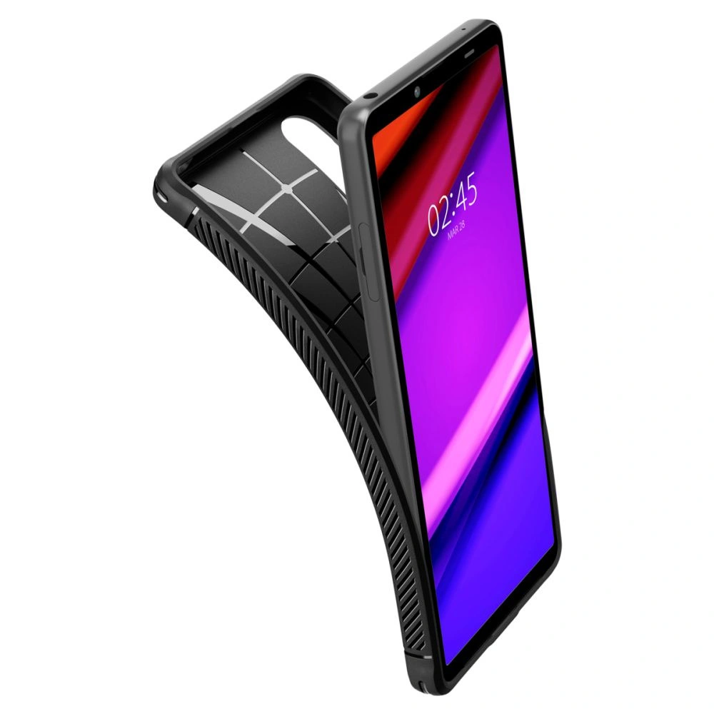 Hurtownia GSM - Etui Spigen Rugged Armor Sony Xperia 10 V Matt Schwarz - SPN2865 - {ean13} - Hurt
