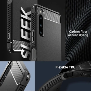 Wholesale Spigen Rugged Armor Sony Xperia 1 V Matte Black - SPN2866 - {ean13} - Hurt