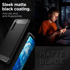 Wholesale Spigen Rugged Armor Sony Xperia 1 V Matte Black - SPN2866 - {ean13} - Hurt