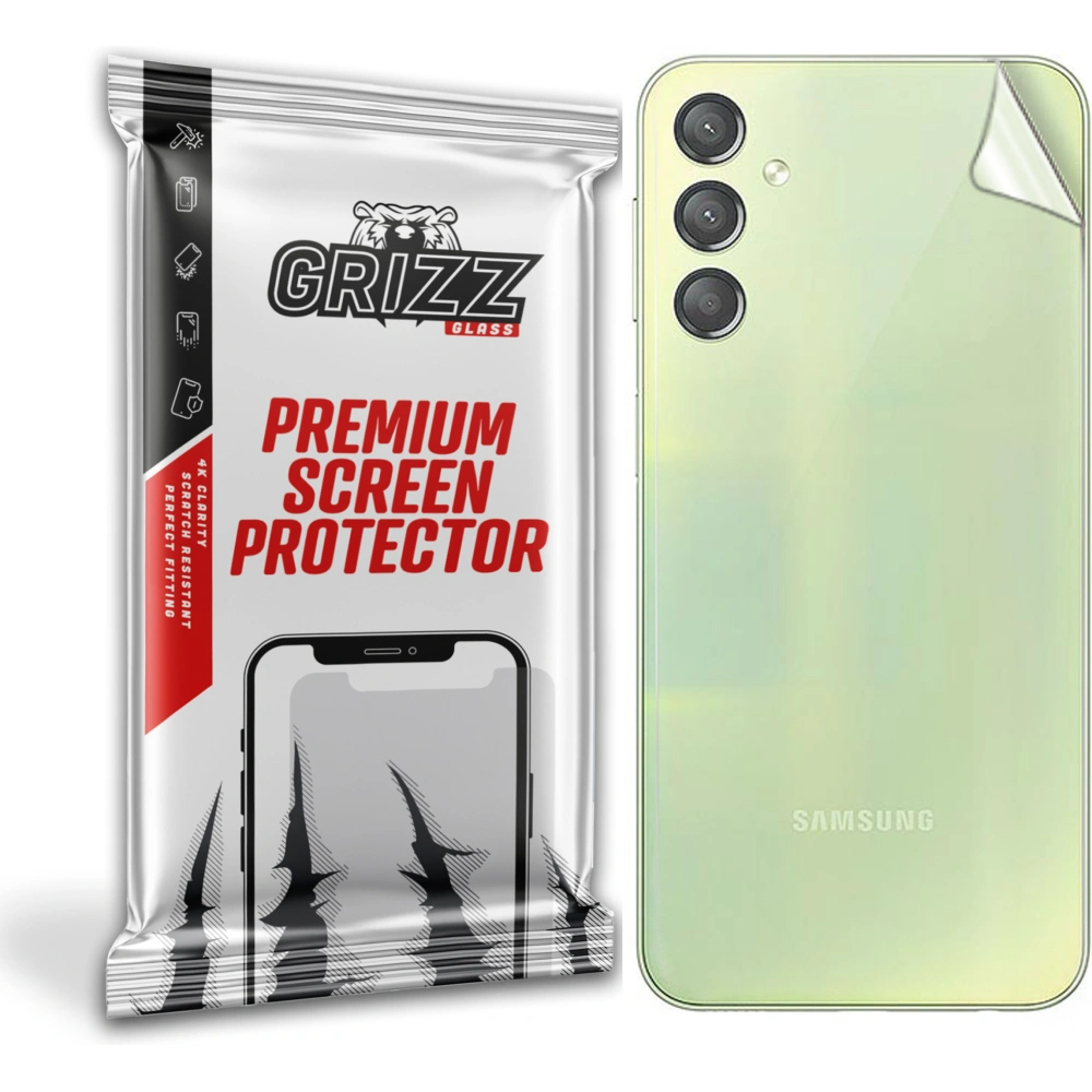 Hurtownia GSM - Fólia a hátsó GrizzGlass SatinSkin a Samsung Galaxy A24 4G-hez - GRZ4905 - {ean13} - Hurt