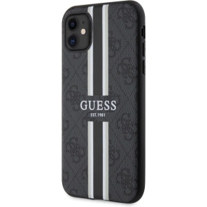 Hurtownia GSM - Etui Guess GUHMN61P4RPSK Apple iPhone 11/XR negru/black hardcase 4G Printed Stripes MagSafe - GUE2554 - {ean13} - Hurt