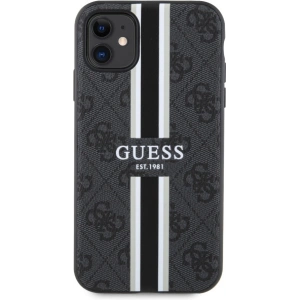 Wholesale Guess GUHMN61P4RPSK Apple iPhone 11/XR black hardcase 4G Printed Stripes MagSafe - GUE2554 - {ean13} - Hurt