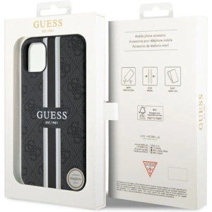 Wholesale Guess GUHMN61P4RPSK Apple iPhone 11/XR black hardcase 4G Printed Stripes MagSafe - GUE2554 - {ean13} - Hurt