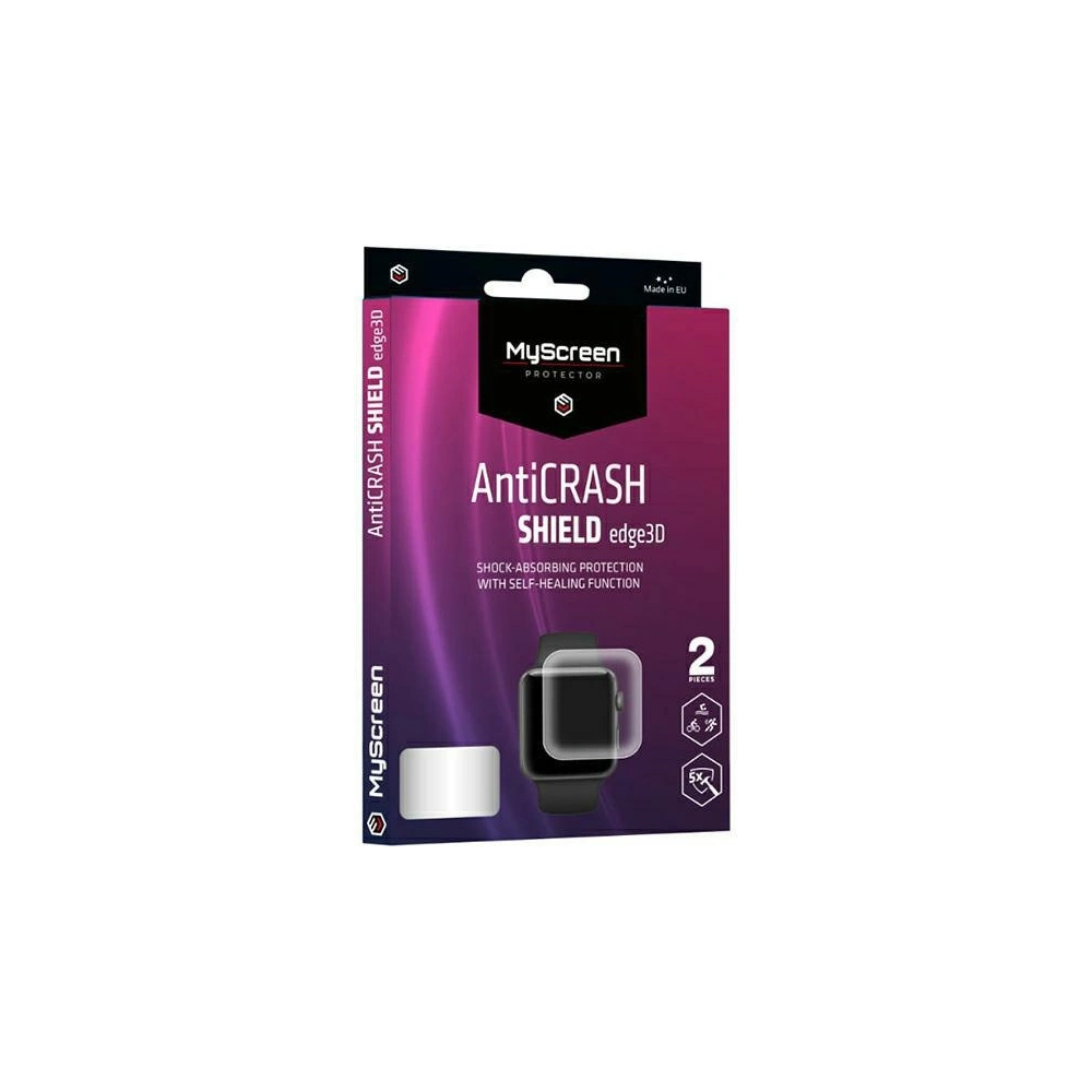 Hurtownia GSM - Schutzfolie MyScreen AntiCRASH SHIELD edge3D Apple Watch 4/5/6/7/SE/8/9 40/41mm [2 PACK] - MSRN328 - {ean13} - Hurt