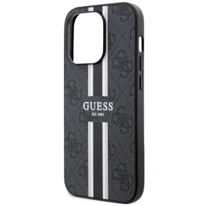 Hurtownia GSM - Etui Guess GUHMP14LP4RPSK Apple iPhone 14 Pro negru/black hardcase 4G Printed Stripes MagSafe - GUE2555 - {ean13} - Hurt