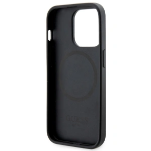 Hurtownia GSM - Etui Guess GUHMP14LP4RPSK Apple iPhone 14 Pro negru/black hardcase 4G Printed Stripes MagSafe - GUE2555 - {ean13} - Hurt