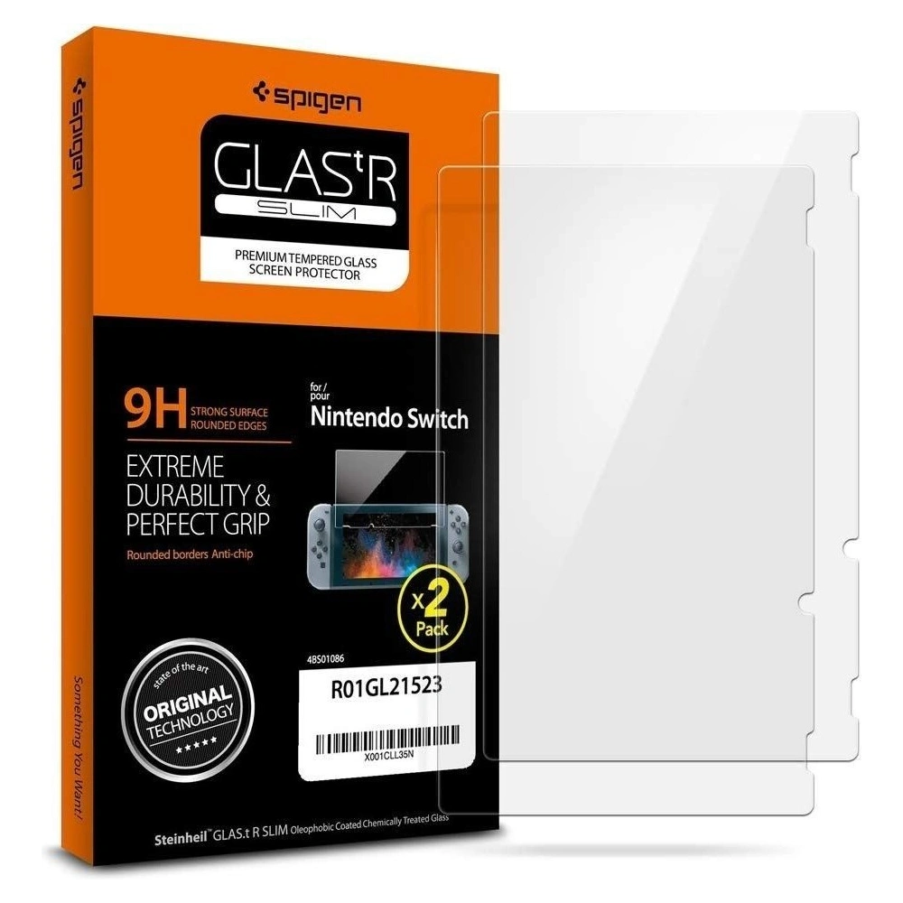 Hurtownia GSM - Spigen Sticlă temperată GLAS.tR Slim Nintendo Switch [2 PACK] - SPN866 - {ean13} - Hurt