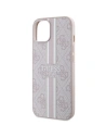 Hurtownia GSM - Etui Guess GUHMP14MP4RPSP Apple iPhone 14 Plus / 15 Plus rózsaszín/pink kemény tok 4G Nyomtatott Csíkok MagSafe - GUE2562 - {ean13} - Hurt