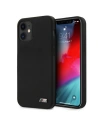 BMW BMHCP12SMSILBK Apple iPhone 12 mini black hardcase Silicone M Collection