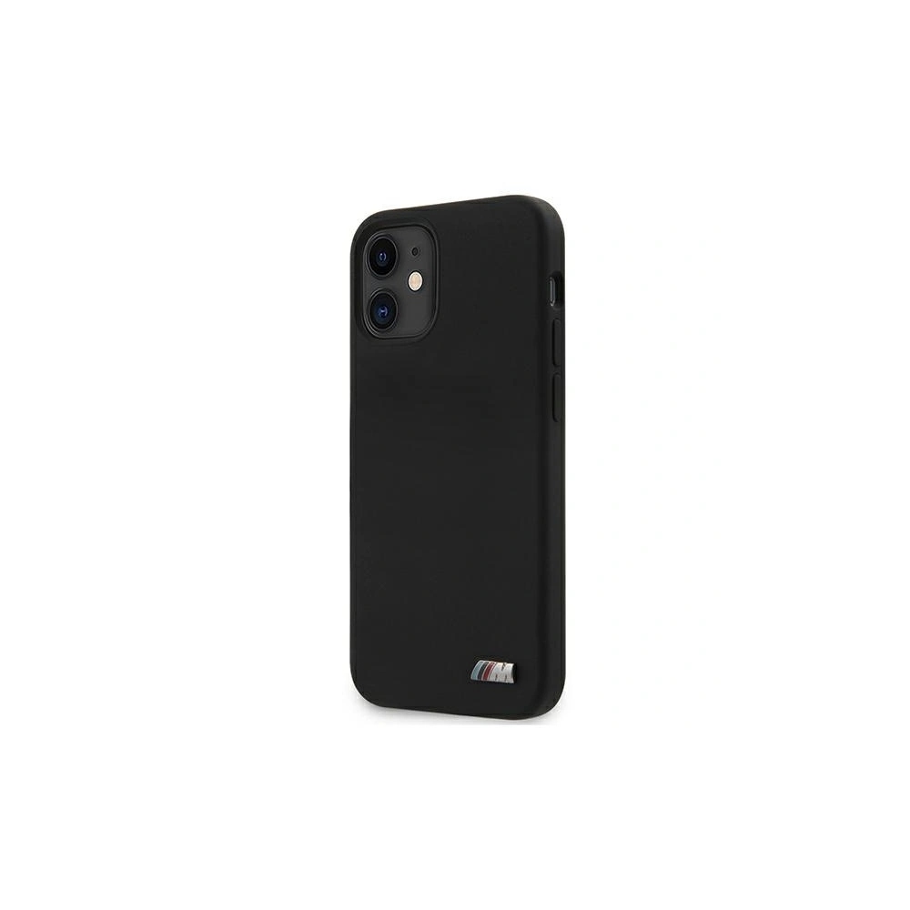 Hurtownia GSM - Etui BMW BMHCP12SMSILBK Apple iPhone 12 mini černý/black hardcase Silicone M Collection - BMW446 - {ean13} - Hurt