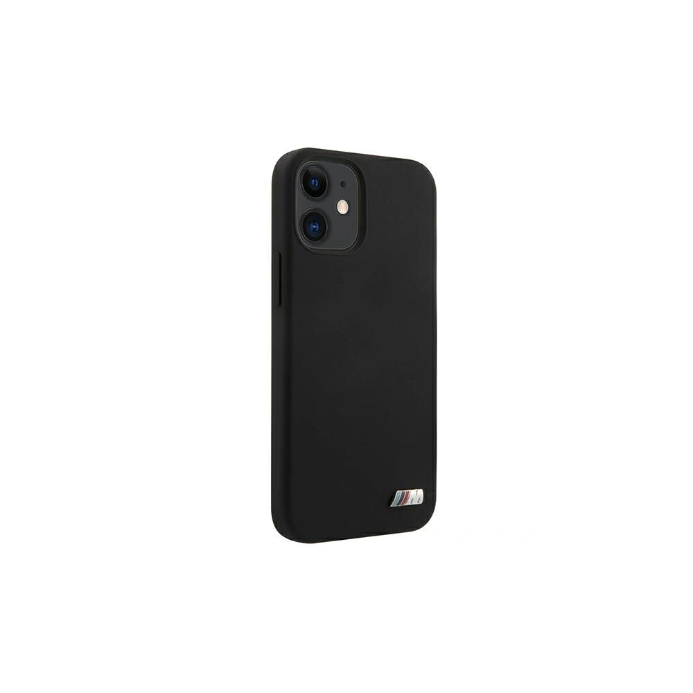 Hurtownia GSM - Etui BMW BMHCP12SMSILBK Apple iPhone 12 mini černý/black hardcase Silicone M Collection - BMW446 - {ean13} - Hurt