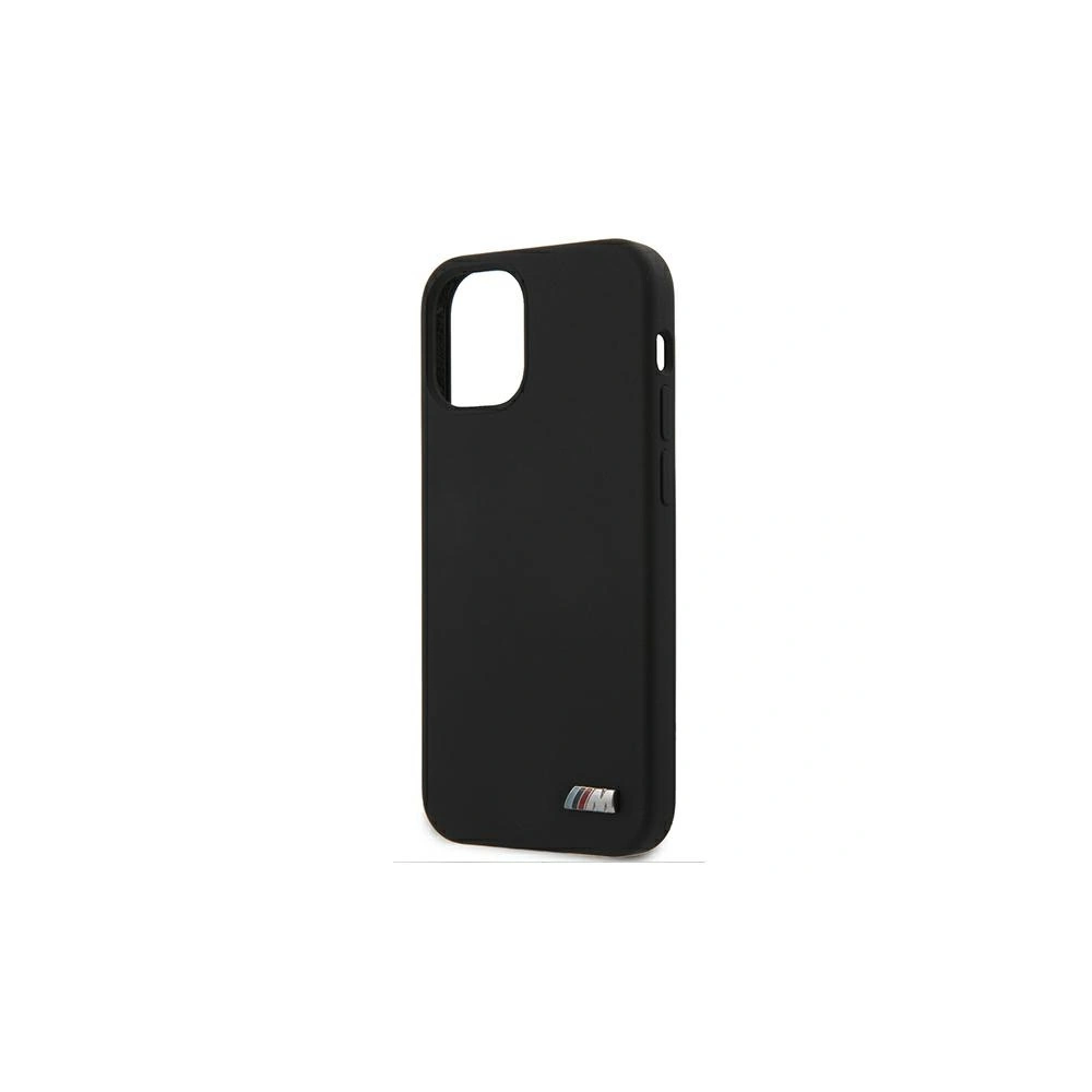 Hurtownia GSM - Etui BMW BMHCP12SMSILBK Apple iPhone 12 mini schwarz/black hardcase Silicone M Collection - BMW446 - {ean13} - Hurt