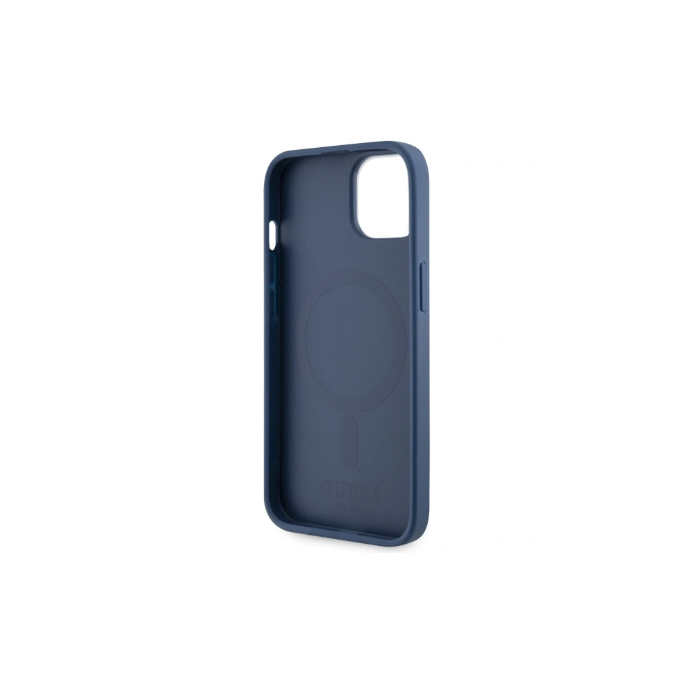 Wholesale Guess GUHMP14SP4RPSB Apple iPhone 14 blue hardcase 4G Printed Stripes MagSafe - GUE2565 - {ean13} - Hurt
