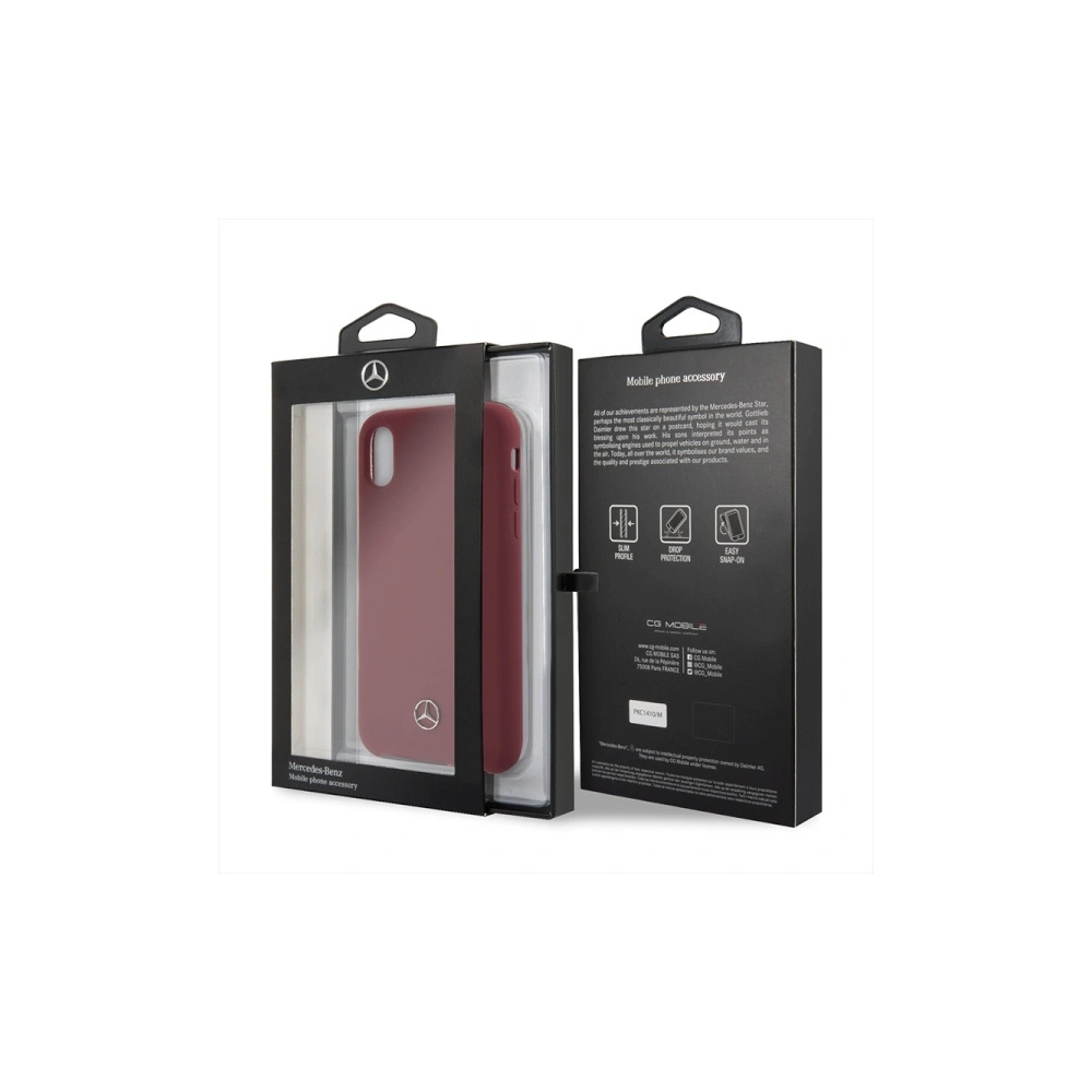 Hurtownia GSM - Etui Mercedes AMG MEHCPXSILRE Apple iPhone XS/X hardcase roșu/red - MRS76 - {ean13} - Hurt