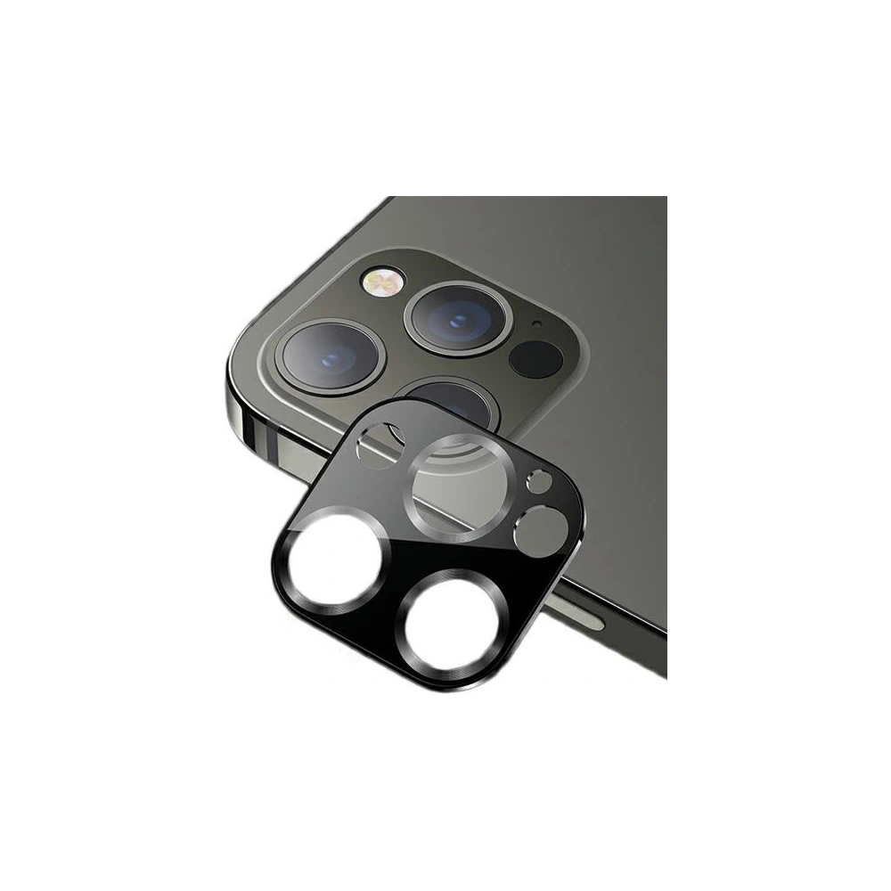 Hurtownia GSM - Sklo tvrzené na aparát USAMS Camera Lens Glass Apple iPhone 12 Pro černé/black (US-BH704) - USA948 - {ean13} - Hurt