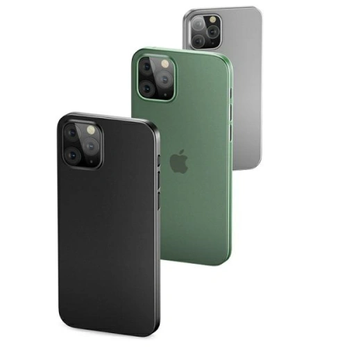 Etui USAMS Gentle Apple iPhone 12/12 Pro zielony/transparent green (US-BH609)