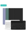 USAMS Winro Keyboard tok Apple iPad Pro 11 2018/2020/2021/2022 (1, 2, 3, 4 gen) zöld tok-fehér billentyűzet/green cover-white (US-BH645)