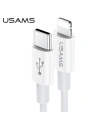 Hurtownia GSM - Kabel USAMS U44 USB-C/Lightning 30W PD Fast Charge 1.2m grau/grey (US-SJ407) - USA954 - {ean13} - Hurt