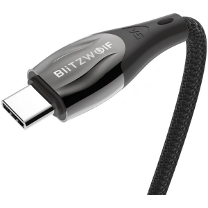 Hurtownia GSM - Kabel BlitzWolf BW-FC1 USB-C/USB-C 96W, 5A, 1m (czarny) - BLZ560 - {ean13} - Hurt