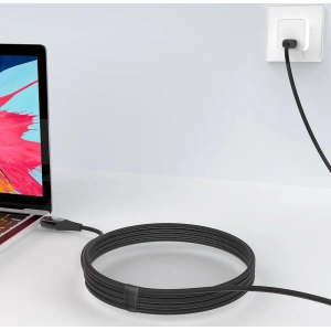 Hurtownia GSM - Kabel BlitzWolf BW-FC1 USB-C/USB-C 96W, 5A, 1m (czarny) - BLZ560 - {ean13} - Hurt