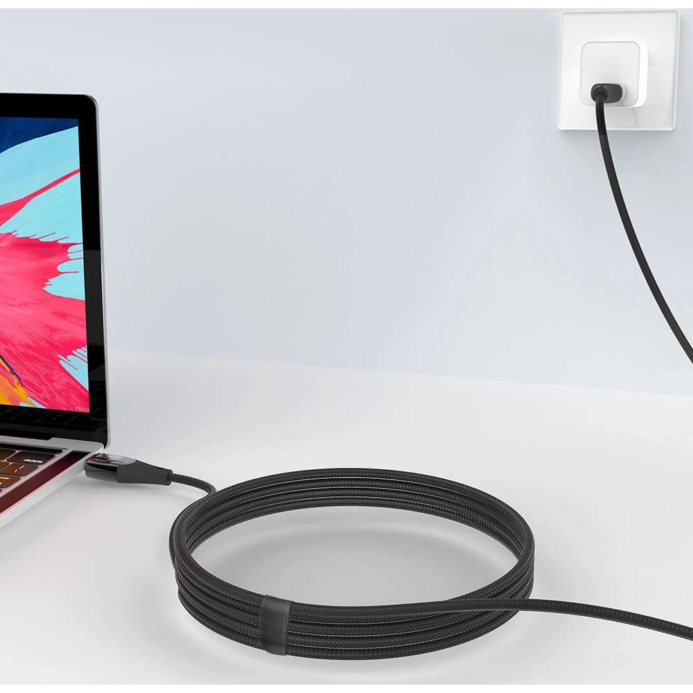 Hurtownia GSM - Kabel BlitzWolf BW-FC1 USB-C/USB-C 96W, 5A, 1m (černý) - BLZ560 - {ean13} - Hurt