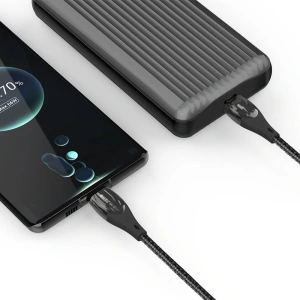 Hurtownia GSM - Kabel BlitzWolf BW-FC1 USB-C/USB-C 96W, 5A, 1m (czarny) - BLZ560 - {ean13} - Hurt