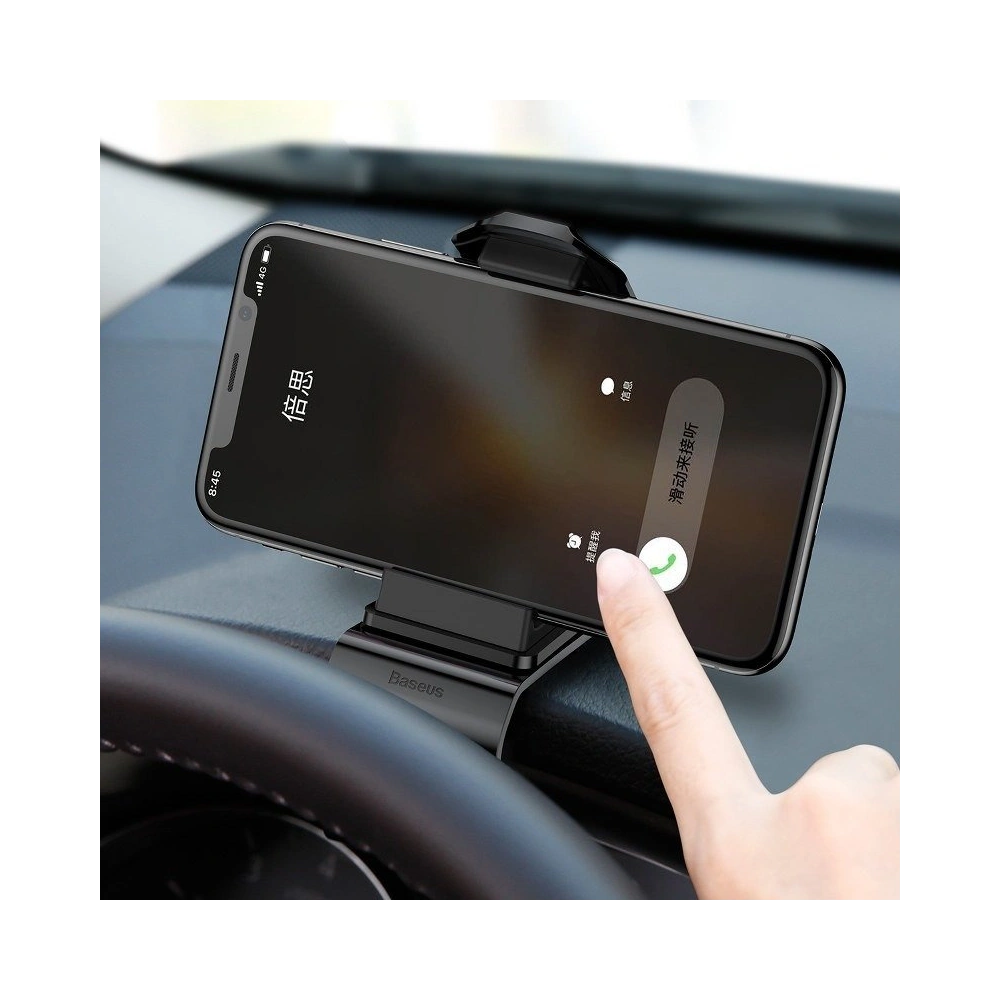 Hurtownia GSM - Autohalterung Baseus Mouth für das Armaturenbrett (schwarz) - BSU4086 - {ean13} - Hurt