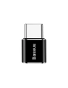 Adapter Baseus microUSB/USB-C - czarny