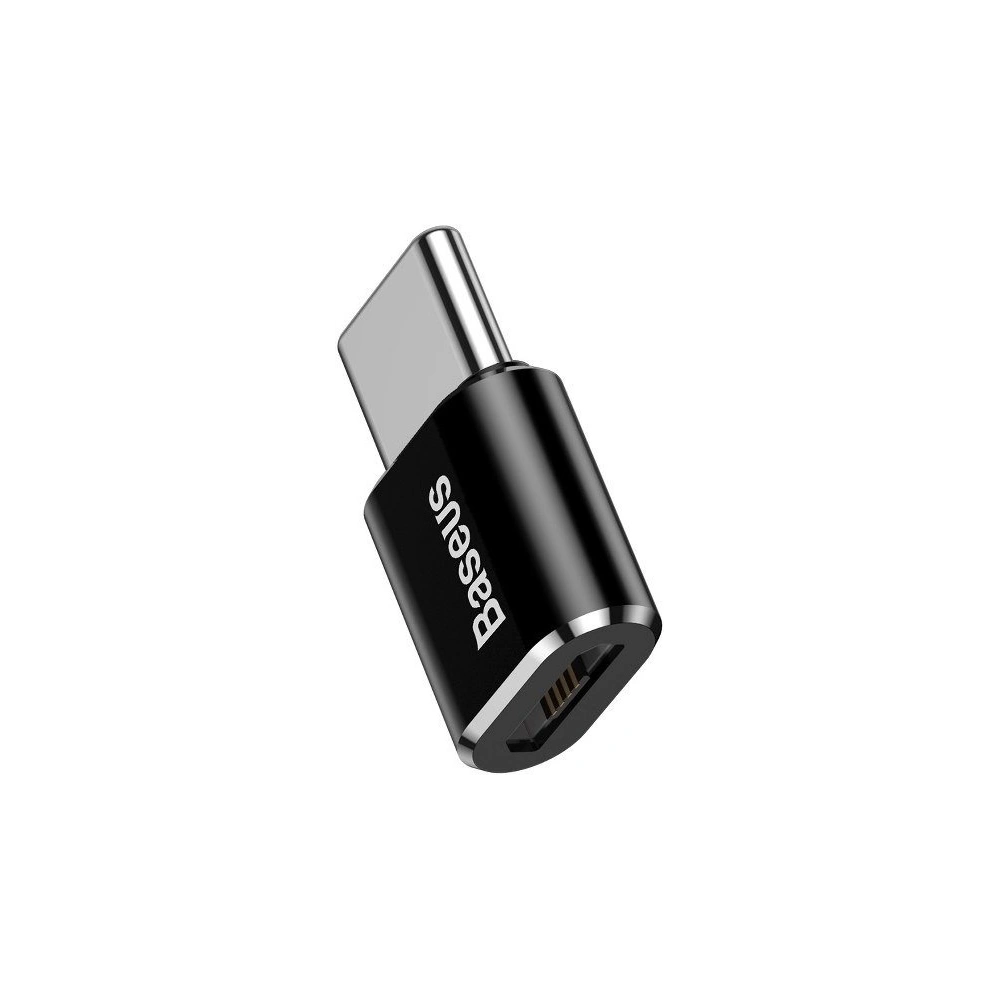 Hurtownia GSM - Adaptér Baseus microUSB/USB-C - černý - BSU4088 - {ean13} - Hurt