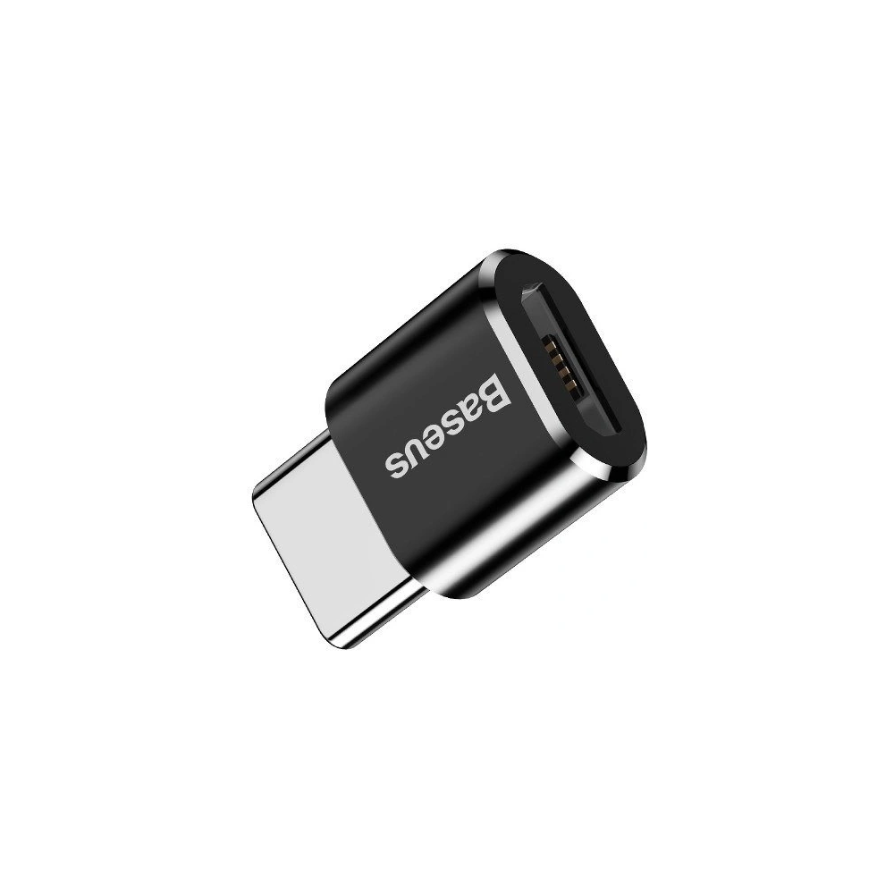 Hurtownia GSM - Adaptér Baseus microUSB/USB-C - černý - BSU4088 - {ean13} - Hurt