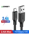 Hurtownia GSM - UGREEN USB-A/microUSB QC 3.0 2.4A 0.25m (fekete) - UGR1555 - {ean13} - Hurt