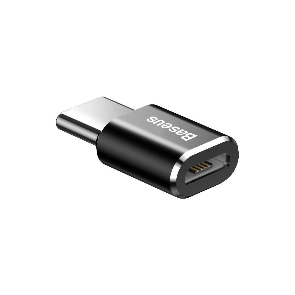 Hurtownia GSM - Adapter Baseus microUSB/USB-C - czarny - BSU4088 - {ean13} - Hurt
