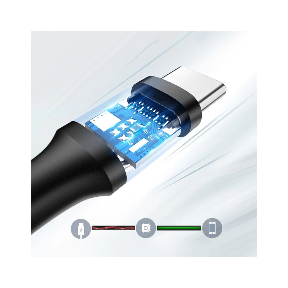 Hurtownia GSM - Cablu UGREEN USB 3.0/USB-C 1m 3A negru - UGR1553 - {ean13} - Hurt