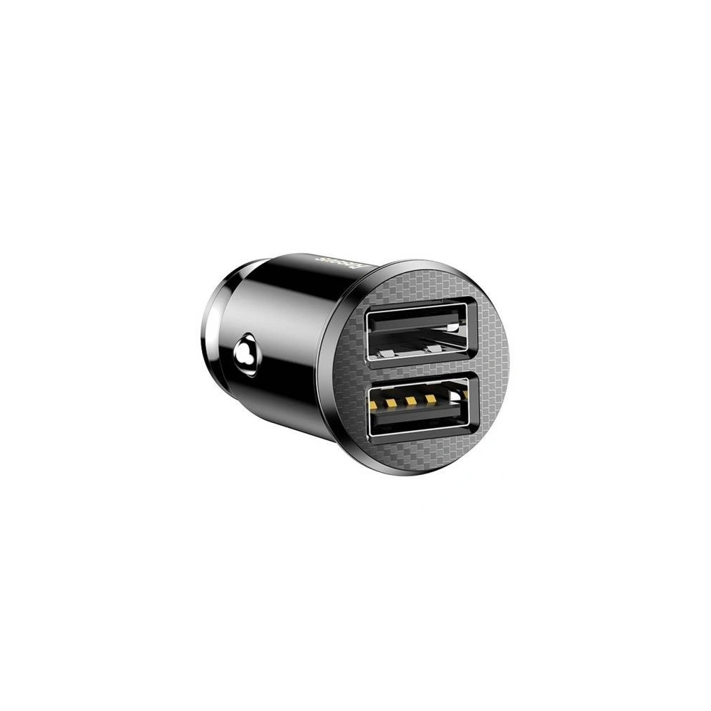 Hurtownia GSM - Auto nabíječka Baseus Grain 2xUSB-A 5V 3.1A (černá) - BSU4089 - {ean13} - Hurt