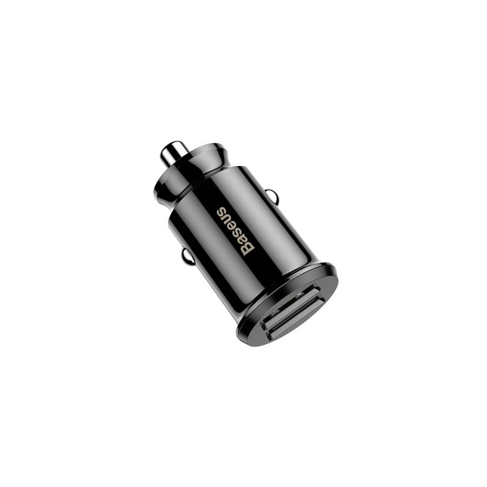 Hurtownia GSM - Autós töltő Baseus Grain 2xUSB-A 5V 3.1A (fekete) - BSU4089 - {ean13} - Hurt